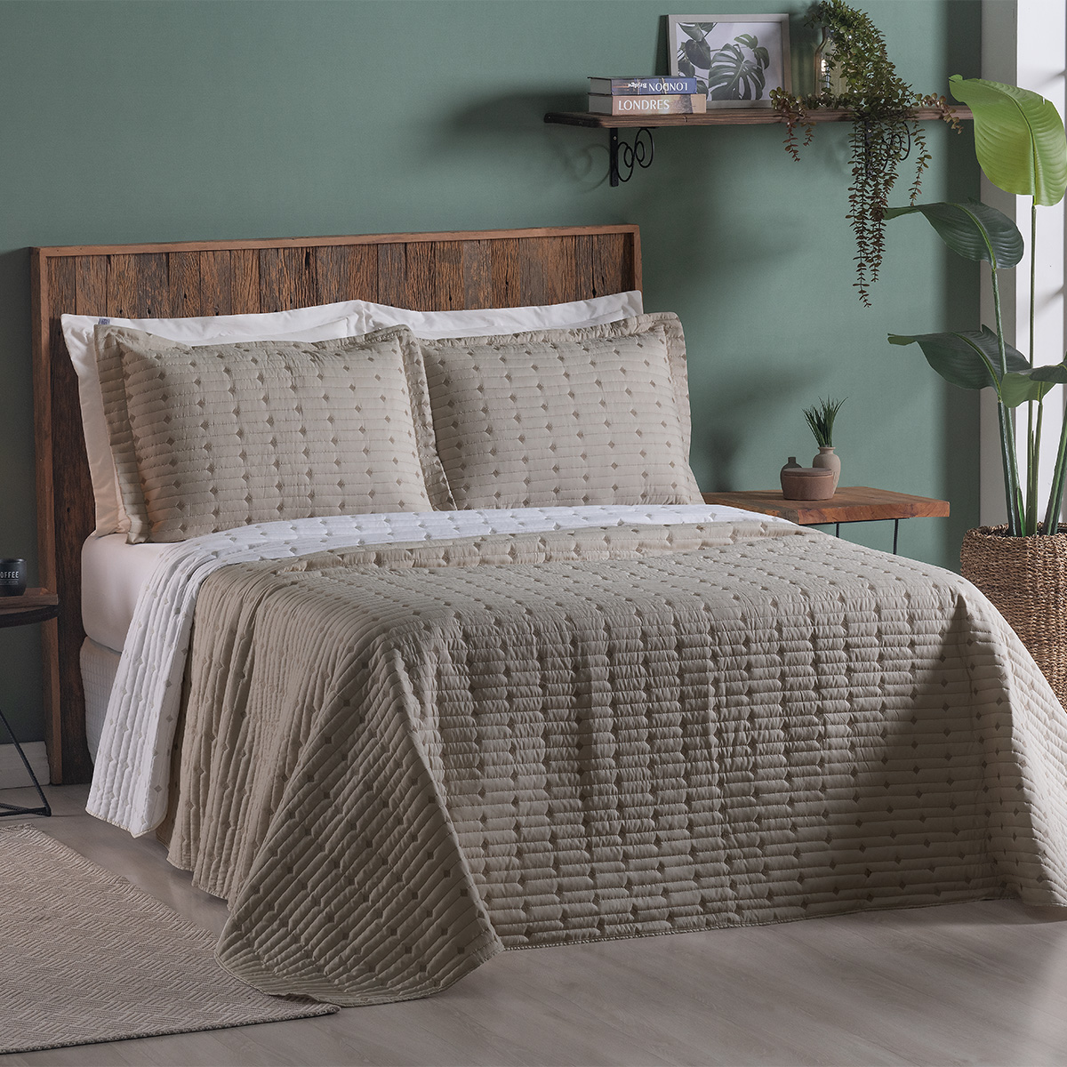 Cobre Leito Decor 